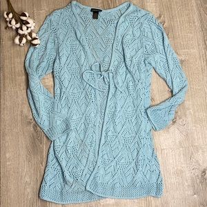 Lane Bryant Light Blue Cardigan 22/24